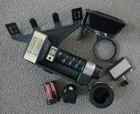 Hasselblad camera and lenses.
