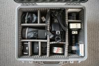 Hasselblad camera and lenses.