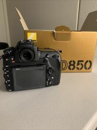 Nikon D850 Digital SLR Camera Body 45.7MP 4K FX-format