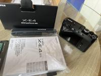  Fujifilm X-E4 mirrorless camera in black.