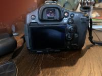 A99 Sony camera with lenses