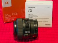SOLD!!! Sony Macro Lens - NEW - 50mm F2.8 