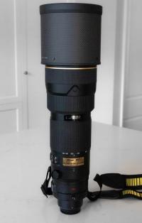Nikon Nikkor AF-S 200-400mm f/4 G VR lens.