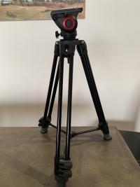 Manfrotto MVT502AM Tripod & MVH500A Video Head