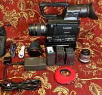 Panasonic AG-AF100 Video Camera LUMIX W/ G VARIO HD & OlLYMPUS M.Zuiko Lenses