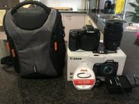 Canon EOS 80D Camera and Lens like new