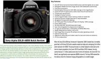 Sony a850 24mp Full Frame Kit