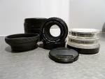 Pentax M f1.7 SMC 50mm K Mount Lens &amp; Case with matching Filters