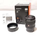 Sony FE35mm F1.4GM SEL35F14GM E mount wide