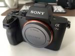 Mint Sony A7 Mark II Camera Body with box, batteries and strap