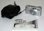 Pentax Espio 120 SW camera 28-120mm zoom Manual and protector case included