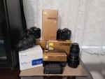 Nikon D7200, Nikon D7000 with Lenses