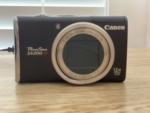 Canon PowerShot SX200 IS 12.1 MP Digital Camera, Leather case, Battery &amp; Charger