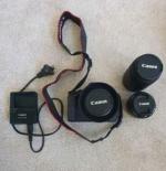 Canon EOS 600D camera (including x2 lenses &amp; other accessories) 