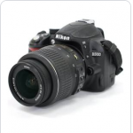 Nikon D3100 with 18-55mm f3.5 kit lens