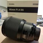 Sigma 85 mm f 1.4 Art (Nikon fit)