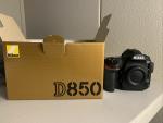 Nikon D850 Digital SLR Camera Body 45.7MP 4K FX-format