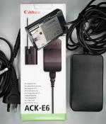 Canon ACK-E6 AC adapter 