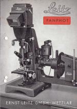 Leitz Panphot Catalog 1954. 