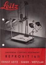 Leitz Reprovit I &amp; II [Catalog] 1952