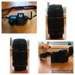 Canon EOS 60D with 3 lenses