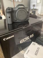 Canon EOS R5 45MP Digital Camera Black (Body Only) - 2 Batteries Lowe Back Pack