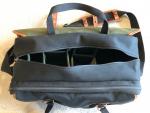 Billingham 555 Camera Bag (Black Canvas-Tan Leather) Great conditions