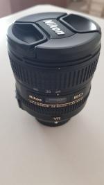 Nikon lens 24-85mm f/3.5-4.5 VR with Kenko circular polarising filter 72mm