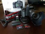 Canon EOS 5D Mark II with L series lens 24-105 F4 L