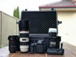 CANON 5D MARK III with 2x f2.8 Canon Lenses