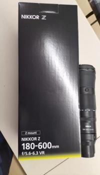 Nikon Z 180-600mm f/5.6-6.3 VR Lens