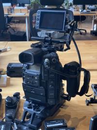 Canon C300MK2 w/ Arri Shoulder mount kit