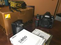 Used Nikon D850 Digital Camera w/ box Excellent Condition Just serviced by Nikon