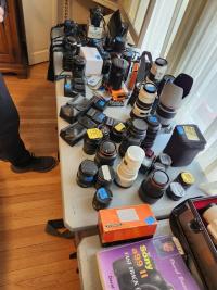 FOR SALE CAMERAS AND LENSES